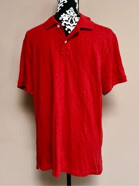 J.CREW Classic 100% Cotton Textured Polo Shirt